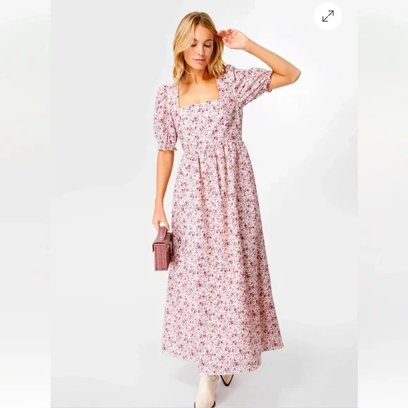 Tuckernuck Hyacinth House Floral Isla Dress. S. NWT. - Picture 3 of 10